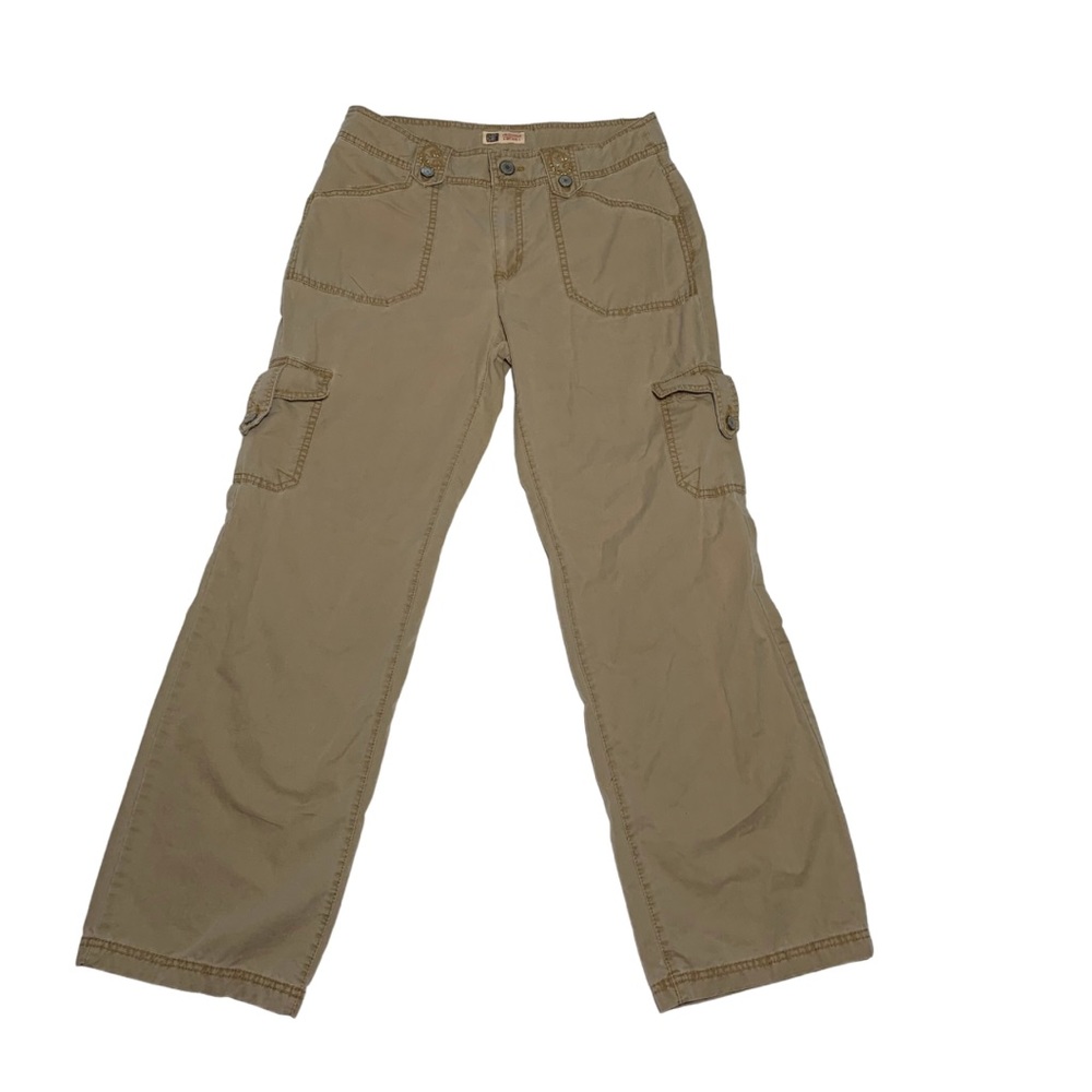 Faded Glory Y2K Embellished Ladies Cargo Pants - Size 10